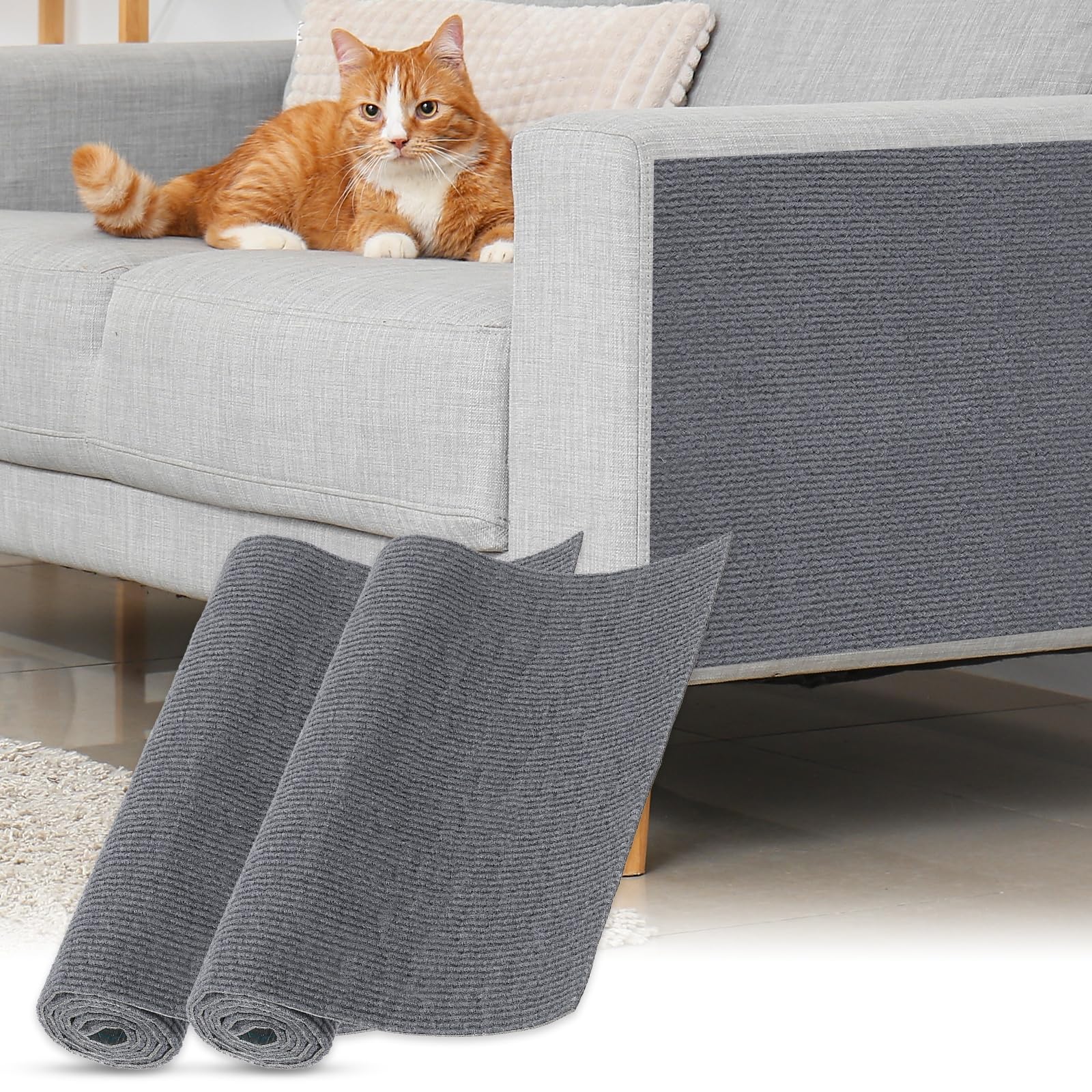 Tapis anti-rayures pour chat pour protéger le canapé le mur et les portes du salon