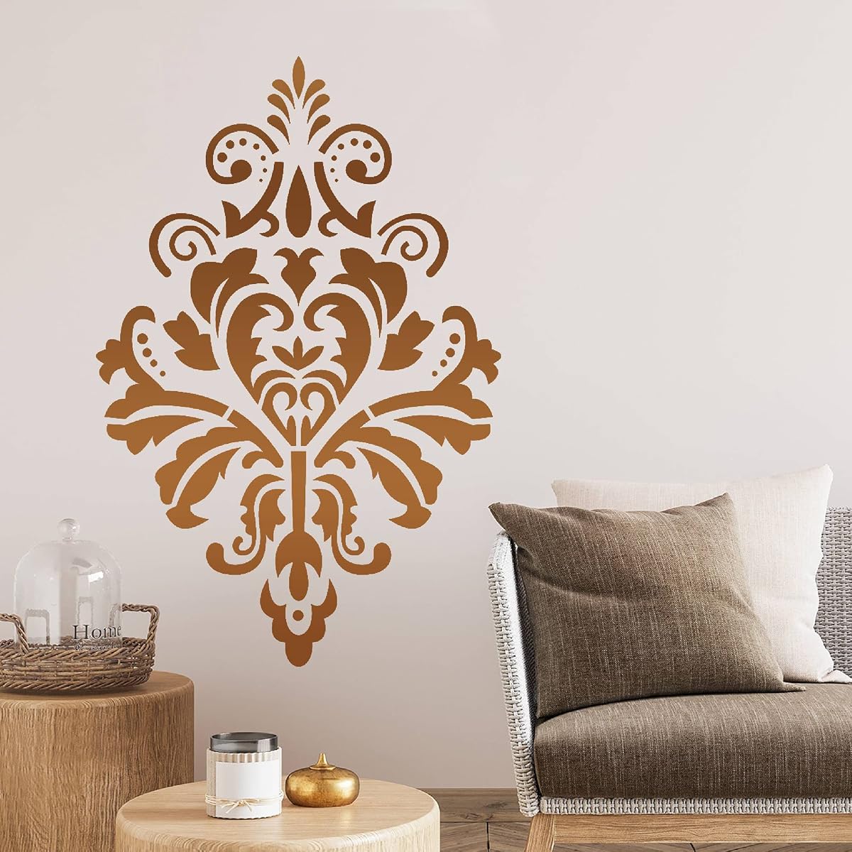 Newcrfts Traditional Painting Reusable Stencils For Walls - Add A Touch Of