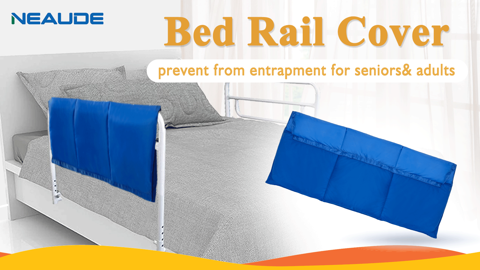 Mybow Coussin De Rail De Lit Pour Lit D'hôpital - Barrière De Lit Pour