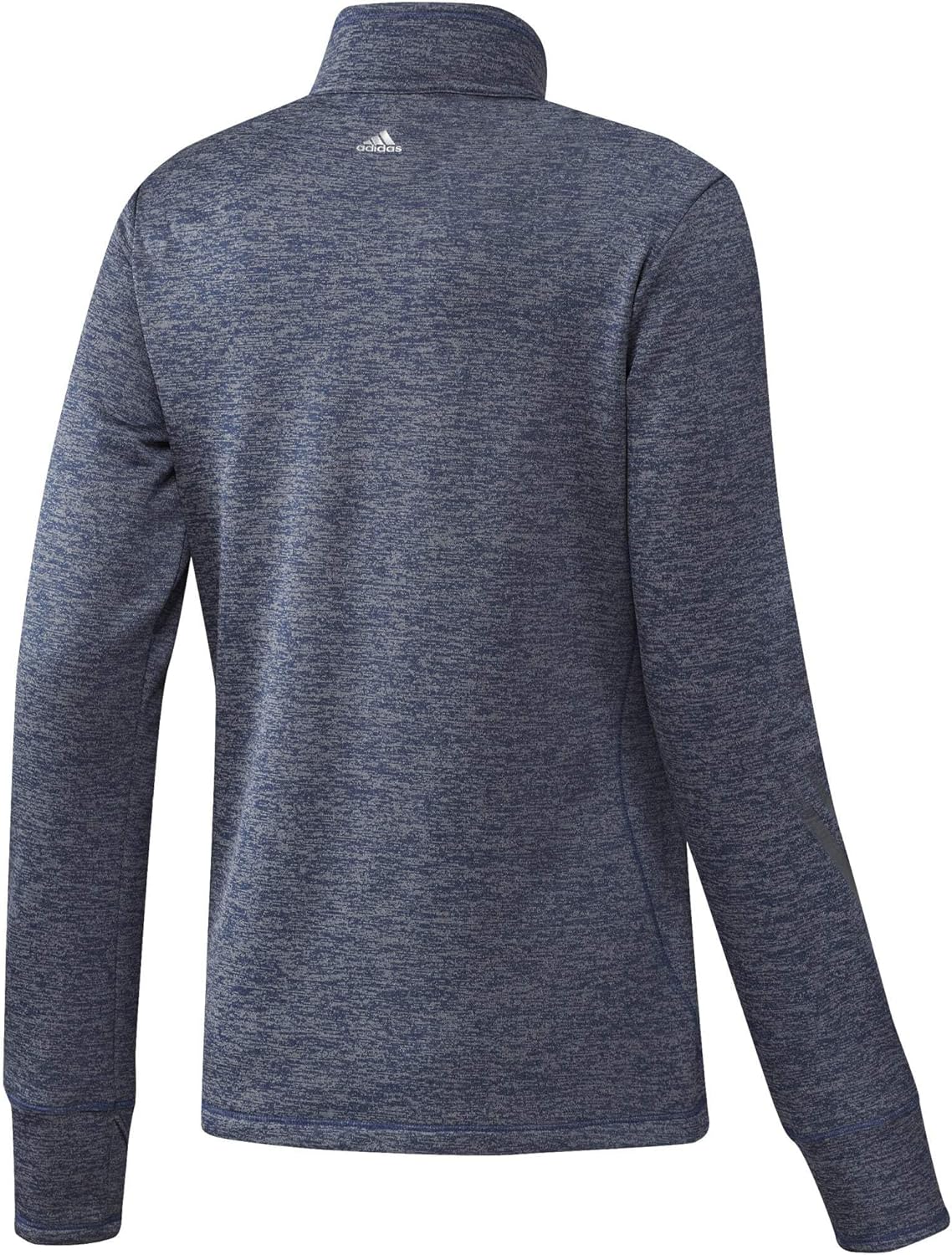 adidas Women's 3-Stripes Heather Layer 1/4 Zip - Image 7