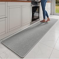 Vista 43 de Alfombras y tapetes de cocina antideslizantes, lavables, alfombras corredoras absorbentes para cocina, parte delantera del fregadero, tapetes