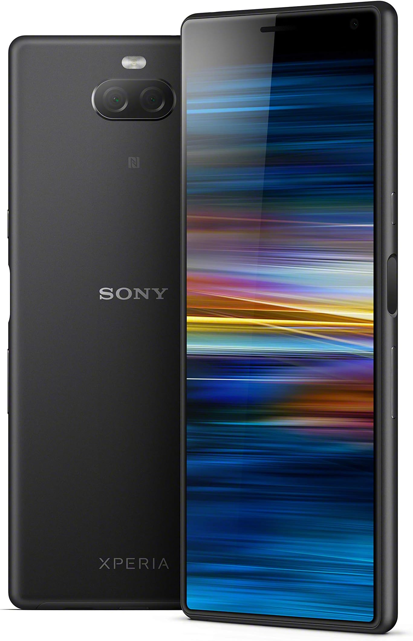 Sony Xperia 10 6 Inch 21:9 Full HD+ display Android 9 UK SIM-Free Smartphone with 3GB RAM and 64GB Storage (Dual SIM) - Black (Exclusive to Amazon)