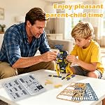 STEM 25-in-1 Éducation Jouets solaires pour les garçons 8-12 ans, DIY Science Kits Robots Jouets pour les âges 8-13, Bâtir des jouets Robotics Experiment Set Cadeaux d'anniversaire pour les enfants 8 9 10 11 12 13 14 ans et plus