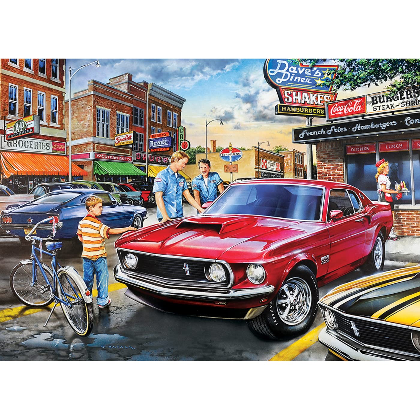 MasterPieces Obras maestras Puzzle Company Childhood Dreams Tres Generaciones Jigsaw Puzzle