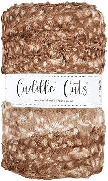 Shannon Minky Luxe Cuddle Specialty 2 yard Precut Fawn Cappuccino