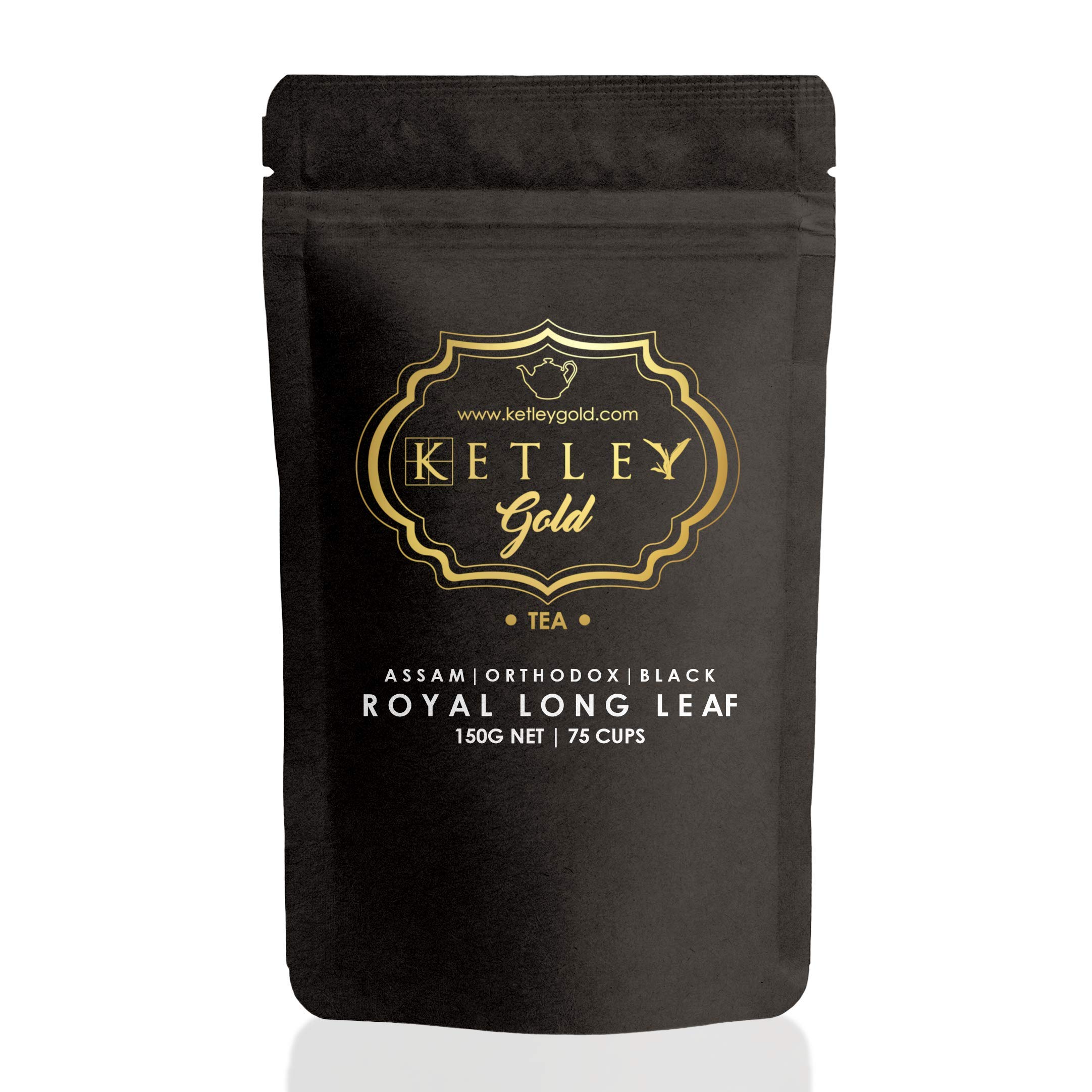 Ketley Gold Assam Orthodox Black Tea, 150g, Pack of 3 | Long Leaves (B08LBM682L) Amazon Price History, Amazon Price Tracker