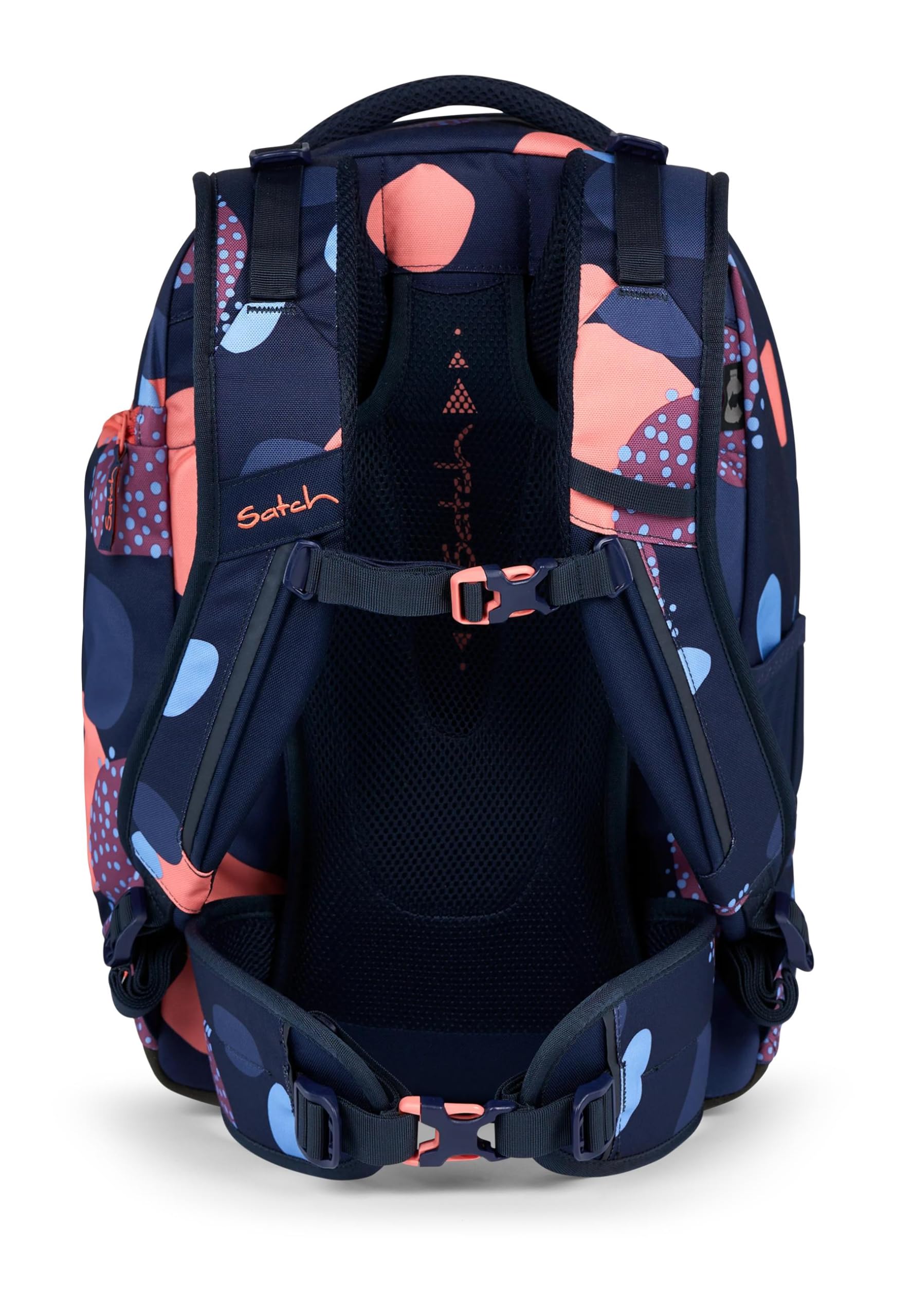 Satch Schulrucksack-Set Match Bundle Coral Reef - Dunkelblau | Ergonomisches 3-teiliges Set mit 35 L Stauraum, standfest und durchdachter Organisation für die 5. Klasse