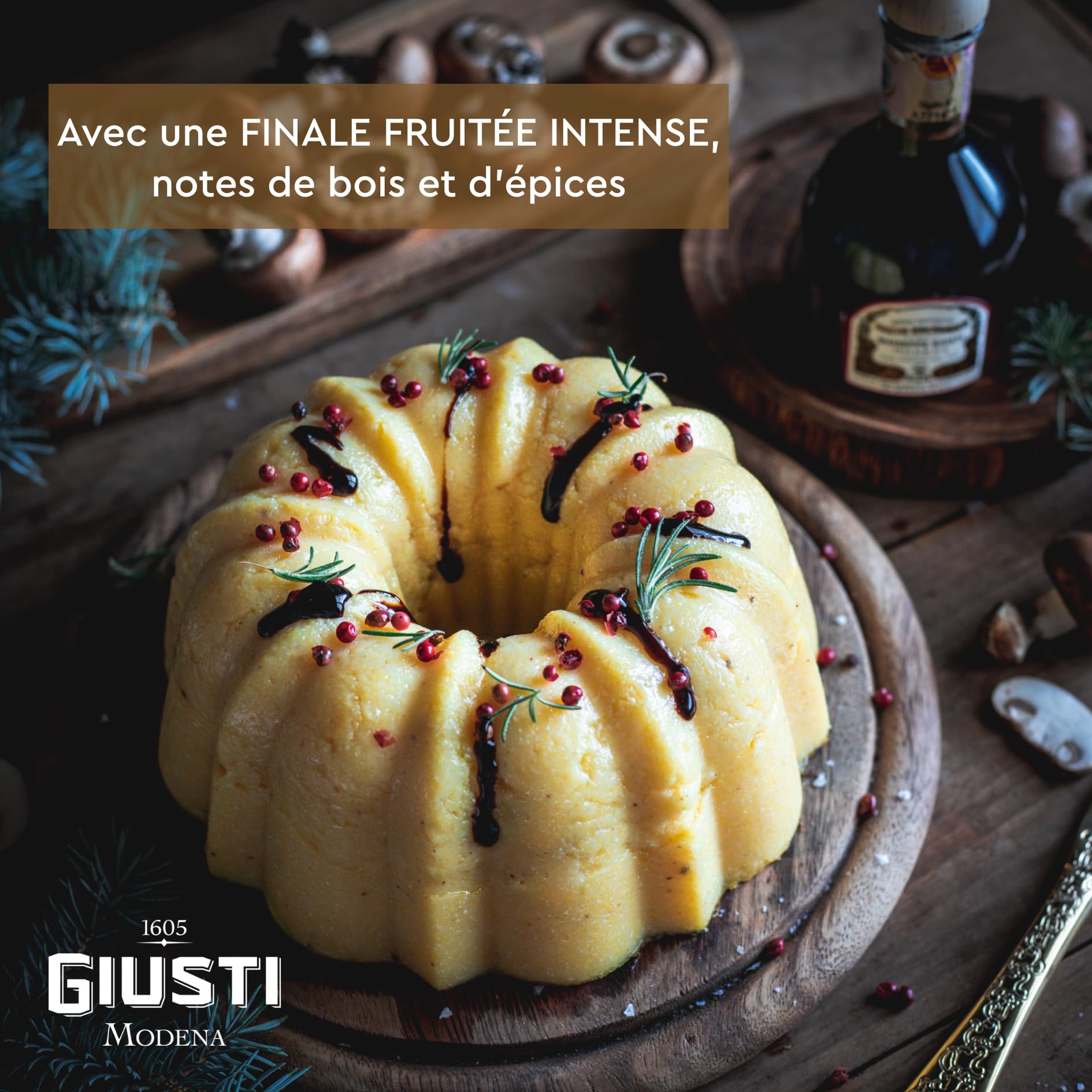 Giusti - Vinaigre Balsamique Traditionnel de Modène DOP Affinato - 100ml