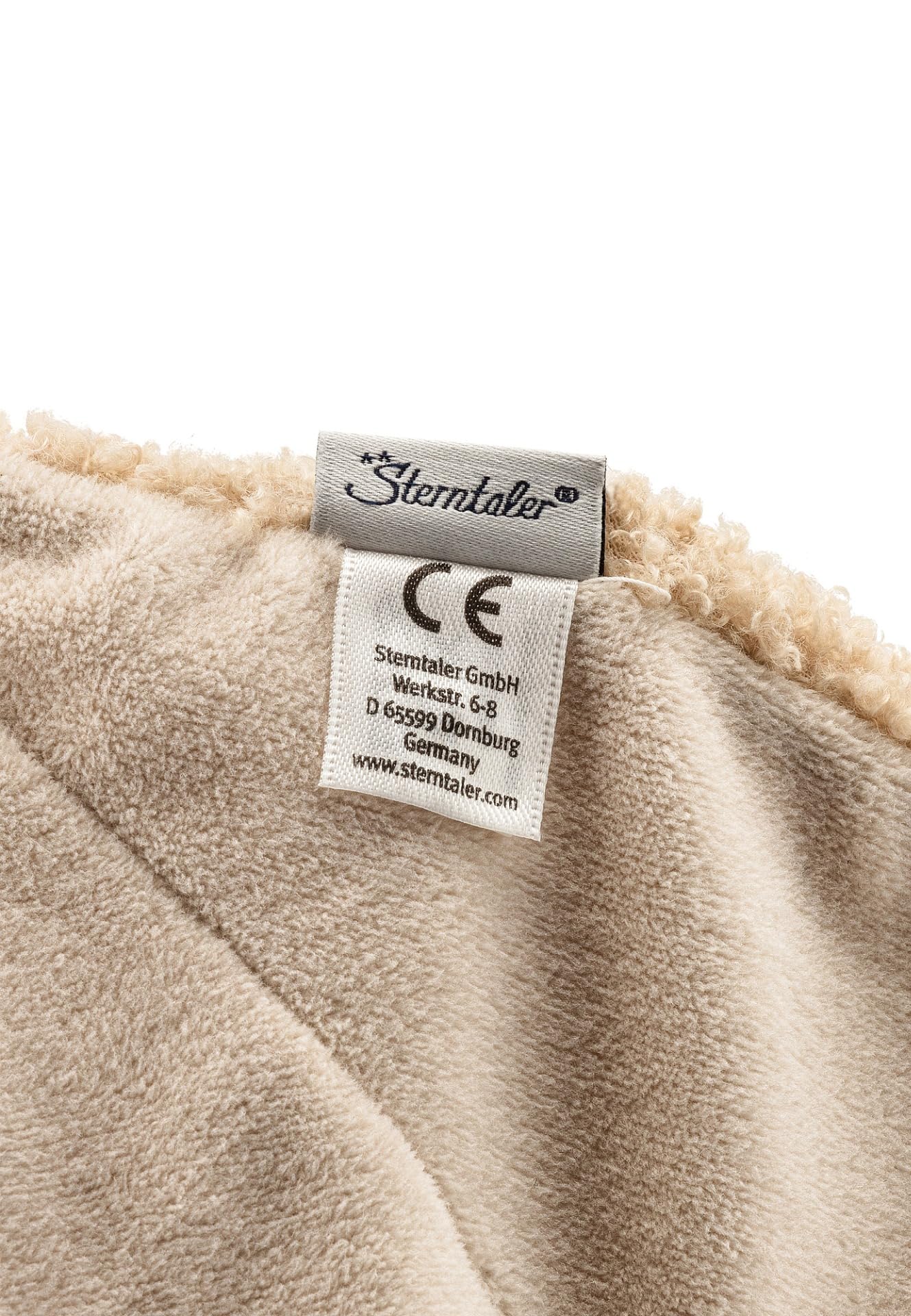 Sterntaler Schaf Flocke Kuscheltuch mit Namen Bestickt, Schmusetuch Einschlafhilfe für Jungs & Mädchen, Baby & Kinder personalisiert