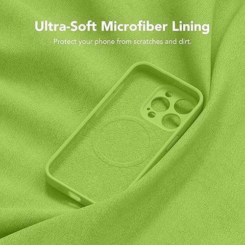 Miniatura 7 de Funda magnética para iPhone 15 Pro, compatible con MagSafe, protección completa de la cámara 2 protectores de pantalla funda protectora de silicona