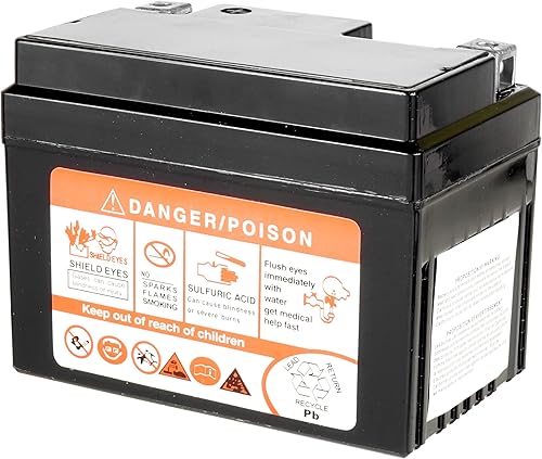 Miniatura 4 de Caltric Agm - Batería compatible con Can-am Bombardier Ds70 Ds-70 2009-2015