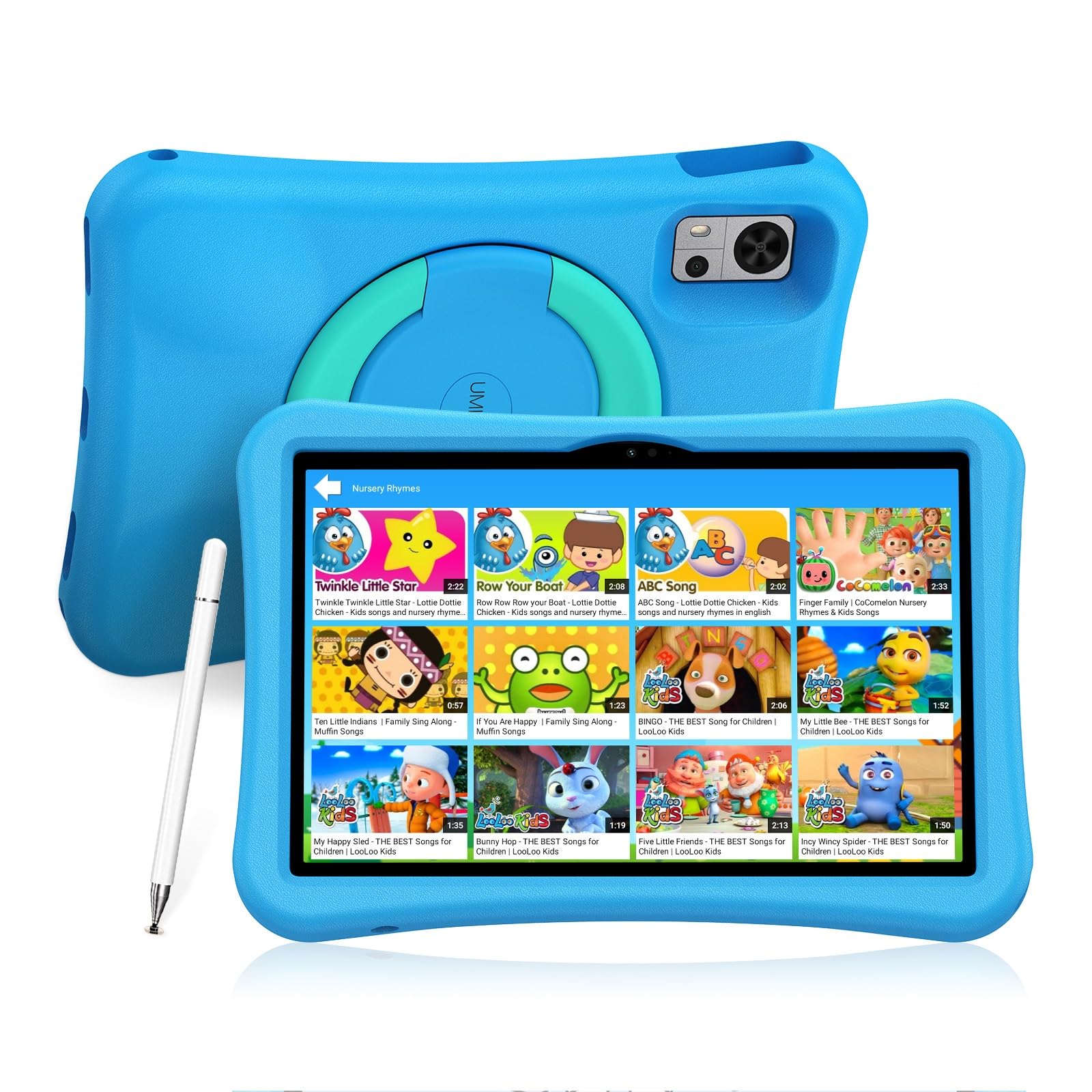 UMIDIGI G5 Tablet para Niños con Tarjeta Sim,Control Parental, 8+128GB Tablet Niños 10 Pulgadas con Lápiz, Tabletas Android para Todas Las Edades, Octa-core/6000mAh/GPS/WiFi6