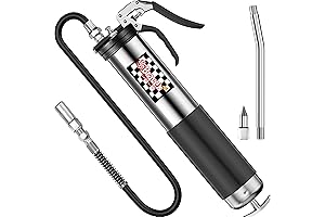 Heavy Duty Professional Grease Gun with Pistol Grip and 6000 PSI