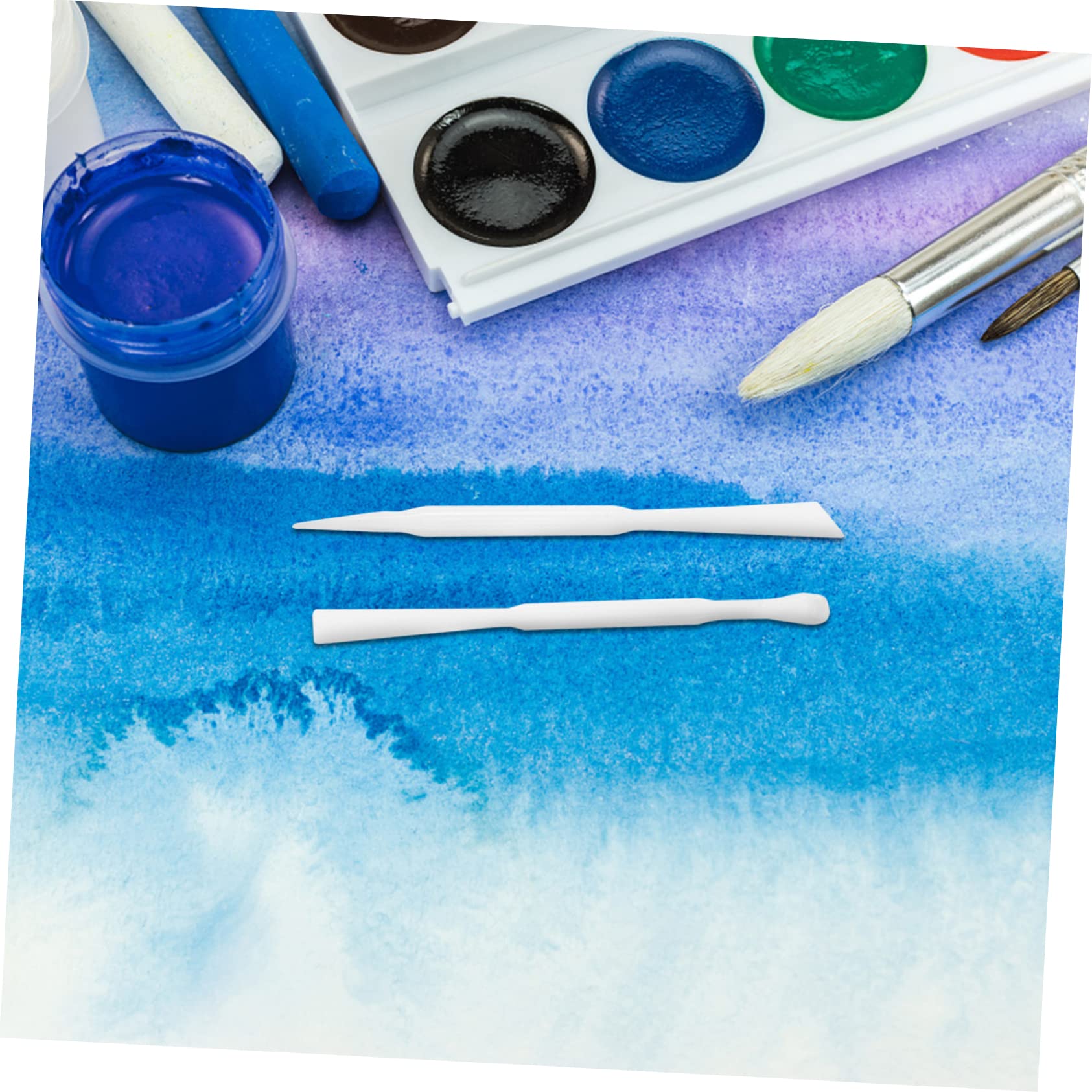 ULDIGI Color Mixing Cup Stirrer Rod Silicone Dispenser Cup for Painting Crystal Glue DIY Crafts