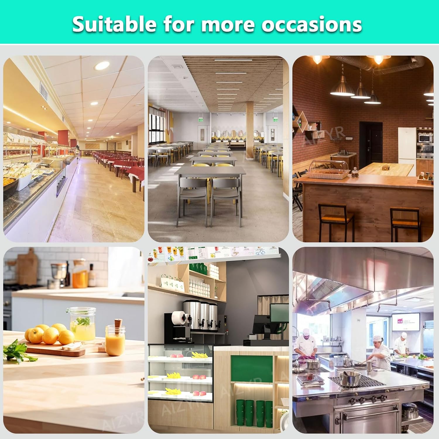 AIZYR Stainless Steel Insulation Barrel Insulated Ice Beverage Dispenser, Large Insulated Soup Bucket for Canteen Home Party,10L