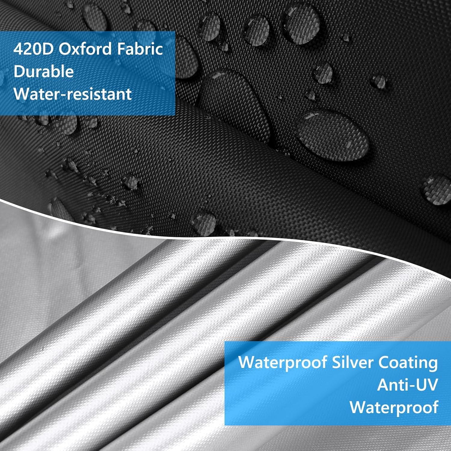 Elliptical Cover Elliptical Exercise Machine Cover for Indoor & Outdoor Home Elliptical Fitness Machine Protective Cover Waterproof & Dustproof Black