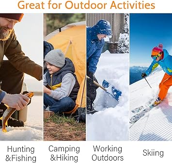 30 Pack Hot Body Warmers for Cold Weather - Up to 12 Hours Safe Warm Cushion Body Warmer Bulk Pack for Camping, Durable, Safe, Natural, Odorless, Air Activated