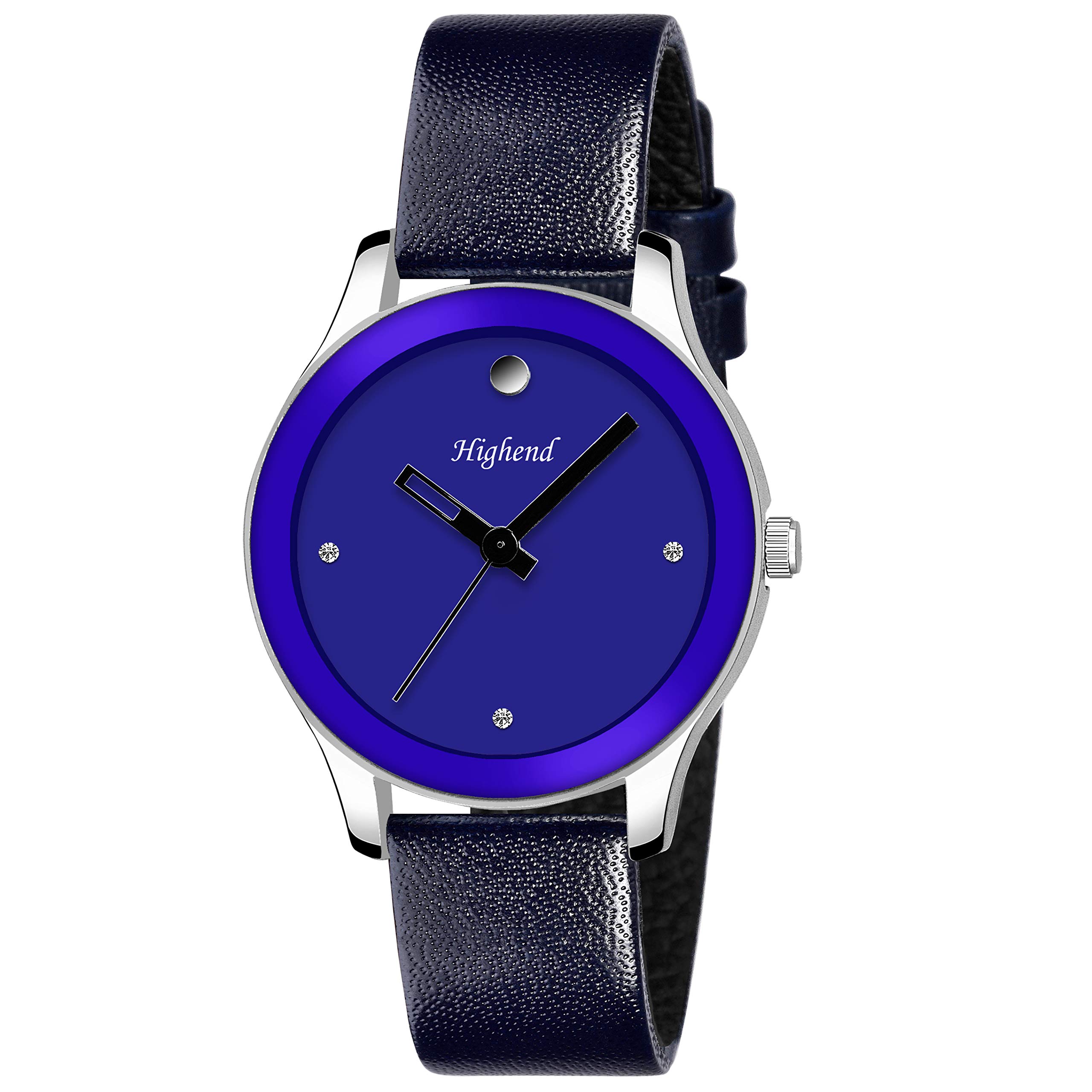 Highend H-LR-131 Synthetic Leather Silver Plated Blue Dial Girls and Women Hmts Quartz Analog Wrist Watch (B0BS6R9Z4W) Amazon Price History, Amazon Price Tracker