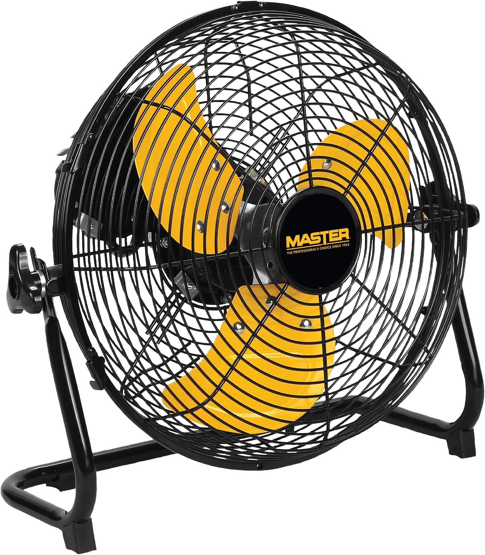 - Professional 12 inch High Velocity Powerful Direct Drive Steel Floor Fan