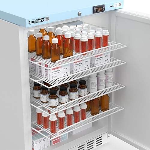 Miniatura 9 de Refrigerador compacto 24in COMERCIALFARMACÉUTICO 3.9cf WIFI 110V