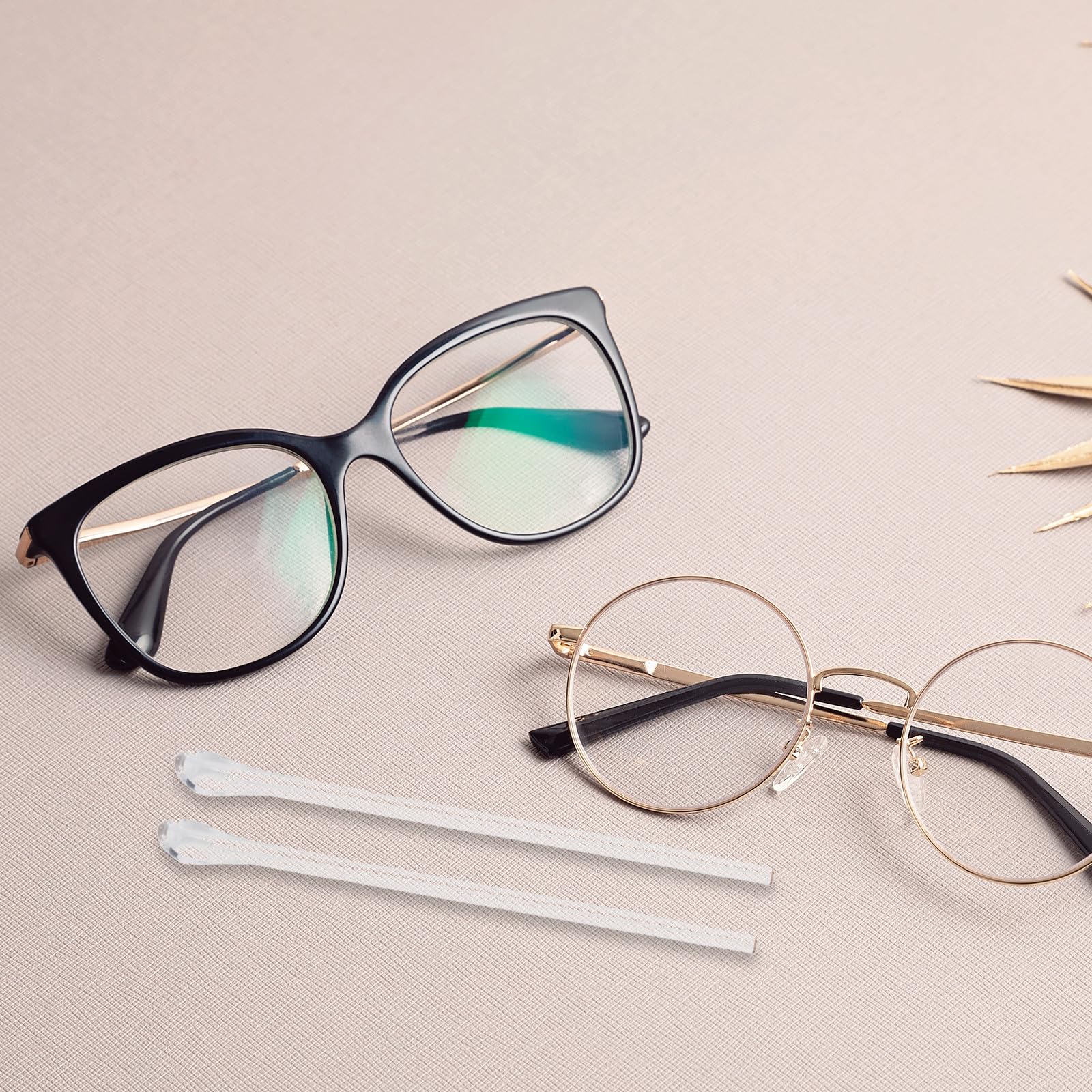 Ipetboom Embouts de Branches Lunettes Flexibles Antidérapants 10 Pièces Protections Confortables pour Lunettes Rétro et Accessoires Faciles à Installer