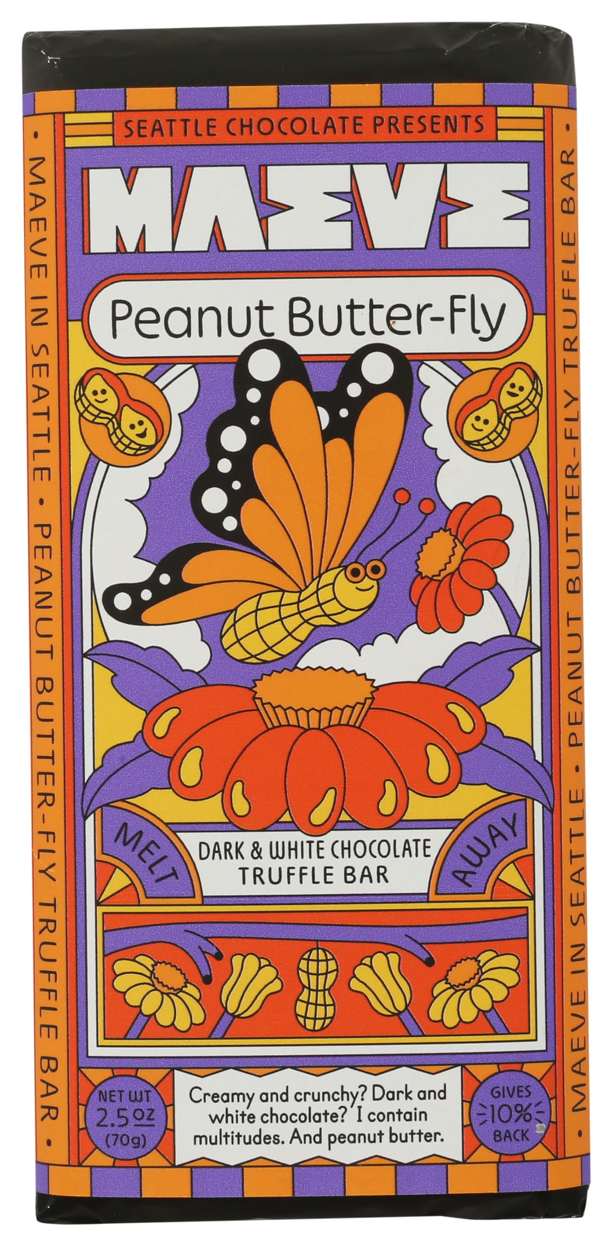 Crunchy Peanut Butter Truffle Bar