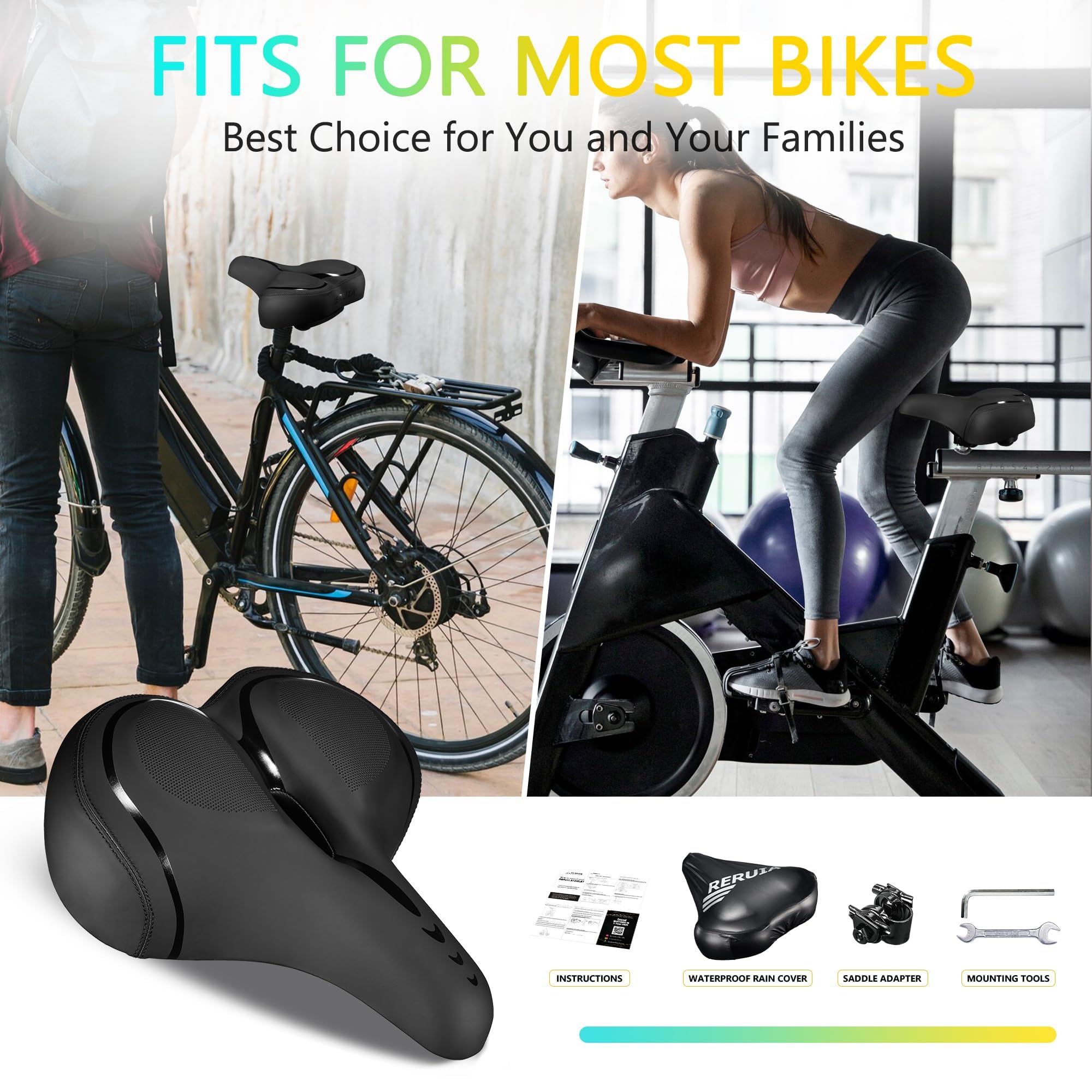Most Comfortable Best Saddle For Stationary Bike EXT Stealth
