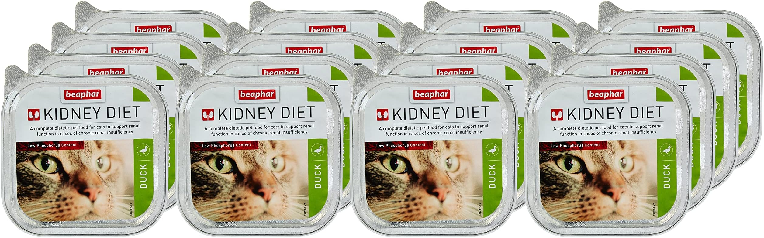 Beaphar WET FOOD - Kidney/Renal Diet Duck(16pcs x 100g)