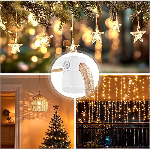 Miniatura 2 de Paquete de 3 ganchos de techo mejorados para luces colgantes, gancho de aluminio blanco súper carga, ganchos para luz de techo, gancho moderno para