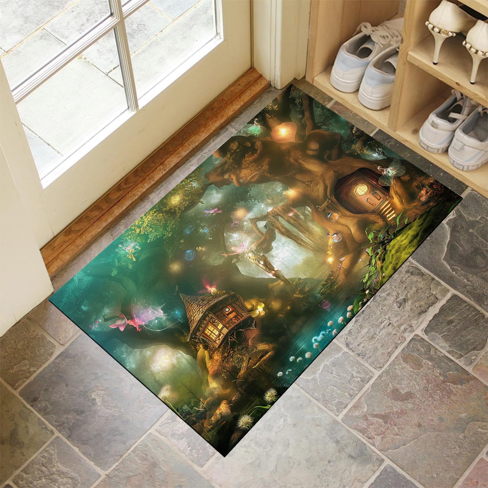 Paillasson extérieur antidérapant 90x140 cm lavable pour l'entrée