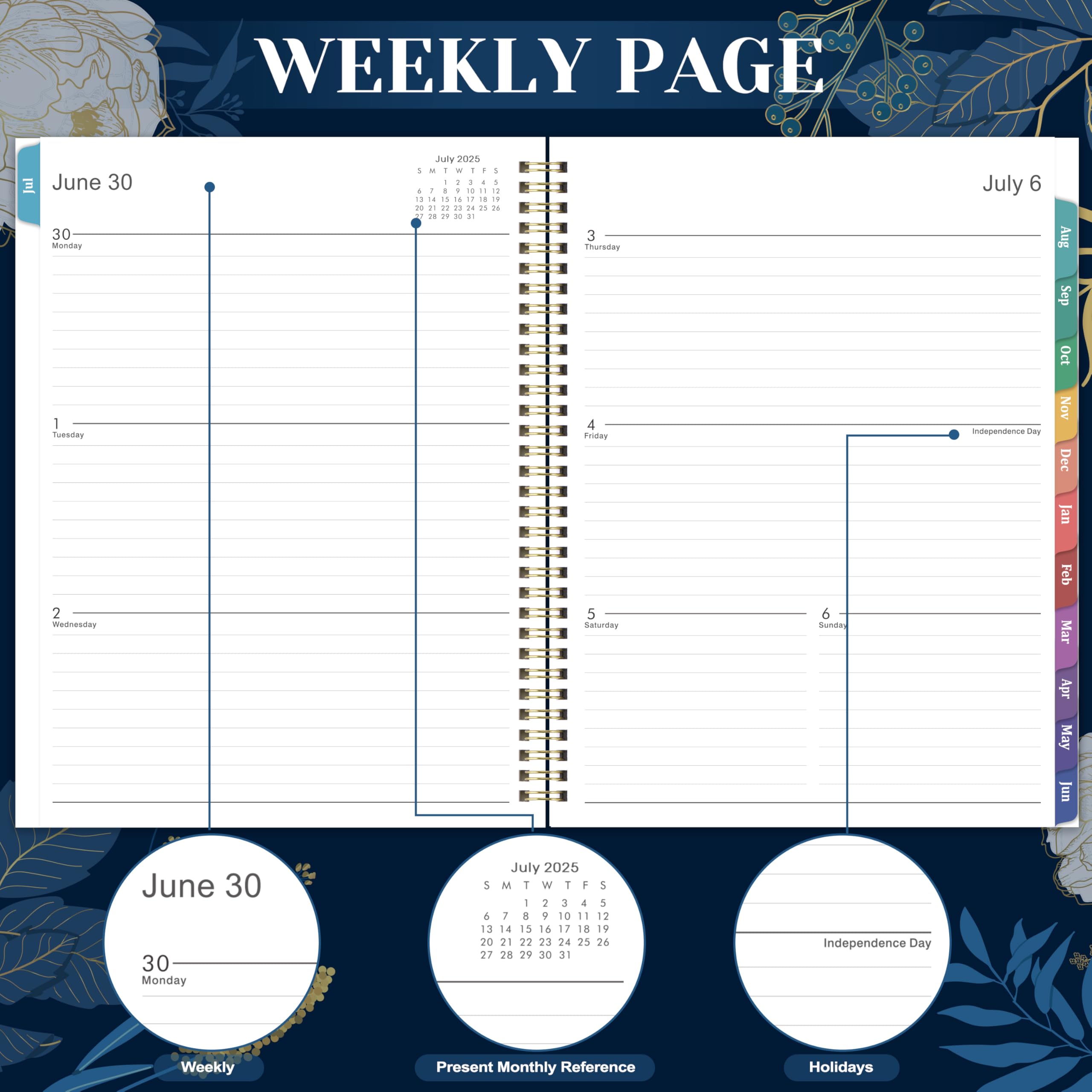 monthly planner july 2025 – Image 4