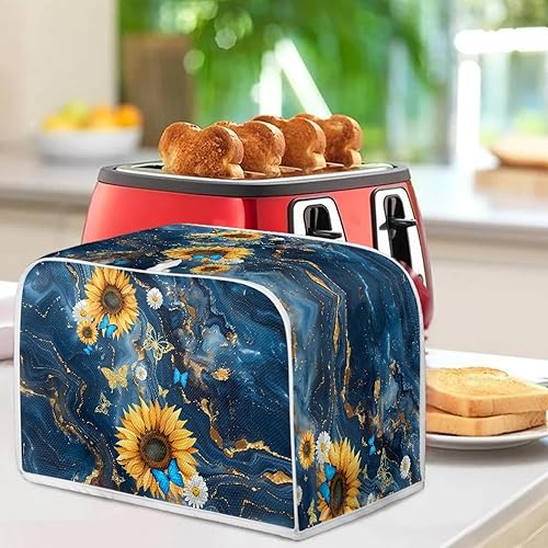 Vista 91 de Cubierta para tostadora de 4 rebanadas, cubierta para horno tostador de electrodomésticos pequeños para cocina, protección contra el polvo