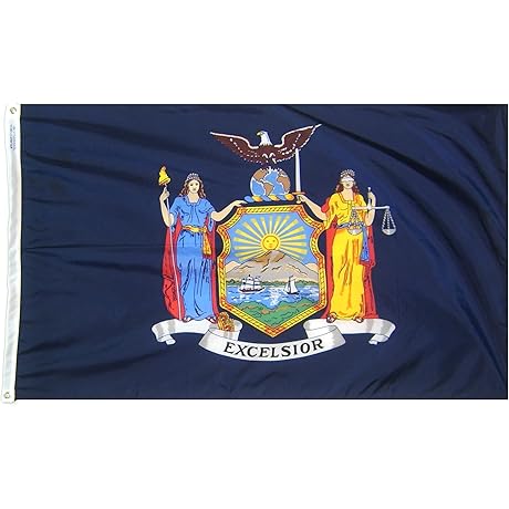 Annin Flagmakers - New York State Flag - High Quality US State...