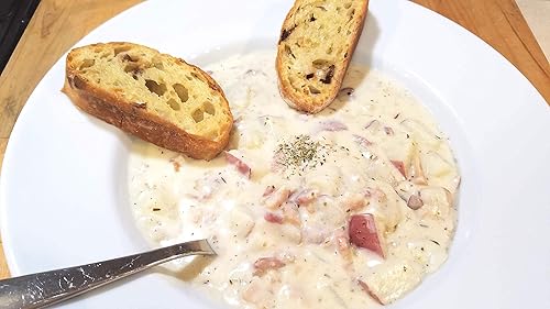 Miniatura 3 de Boston Spice Revolucionaria mezcla de condimentos gourmet de almejas Chowdah para hacer tu propia sopa de sopa de almejas estilo Nueva Inglaterra en