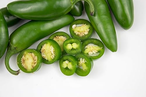 Pimienta, semillas de jalapeño tempranas picantes - Sin OMG - 0.04 oz, aproximadamente 120 semillas disponible en Yaxa Peru