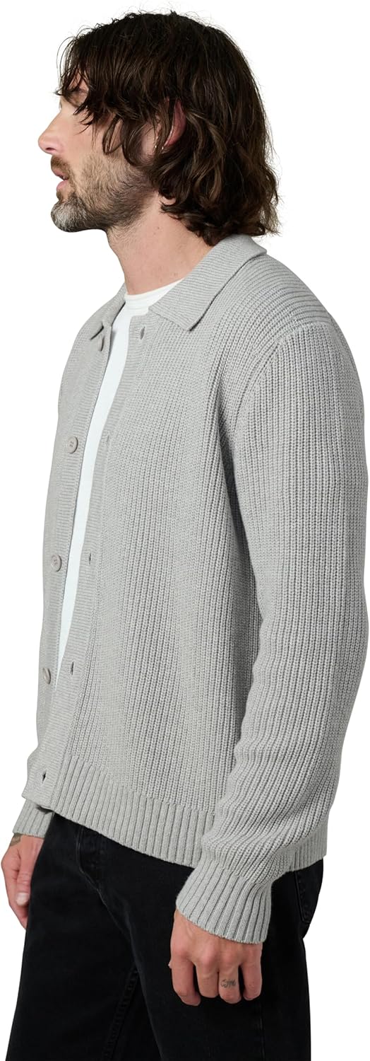 Joe's Jeans Mens Cassian Full Button Cardigan - Image 3