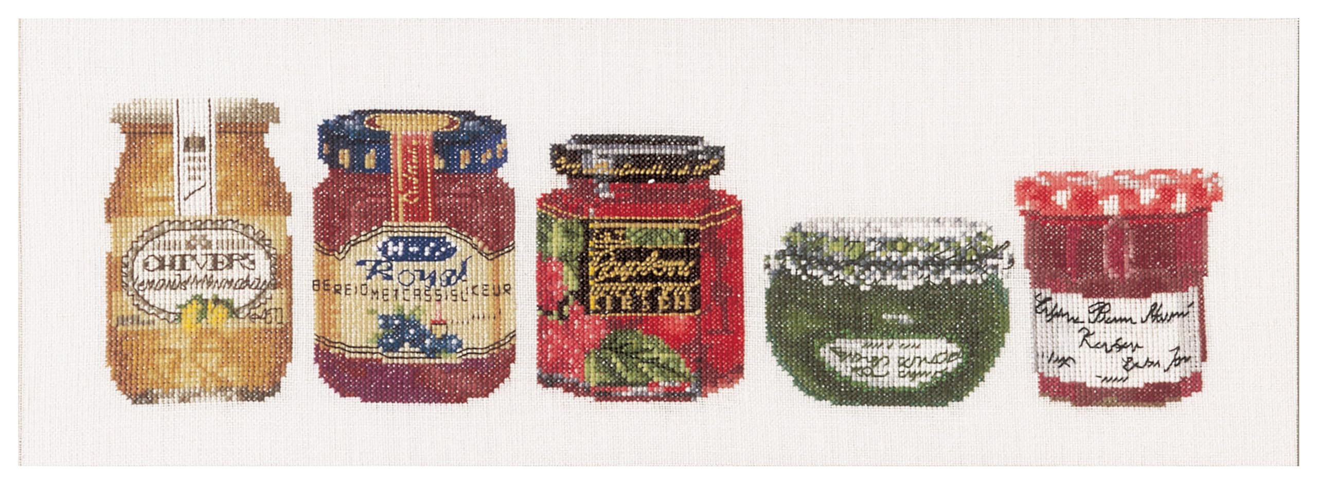Amazon | Jam pot（クロスステッチキット） | 刺しゅうキット 通販