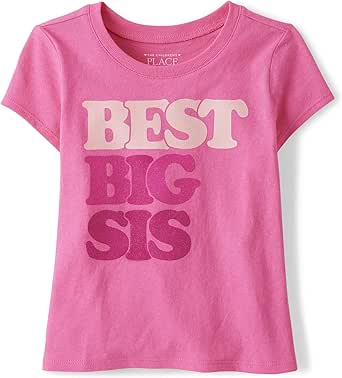 Baby Jungen T-Shirt The Children's Place - Baumwolle Mit Peace-Zeichen Print