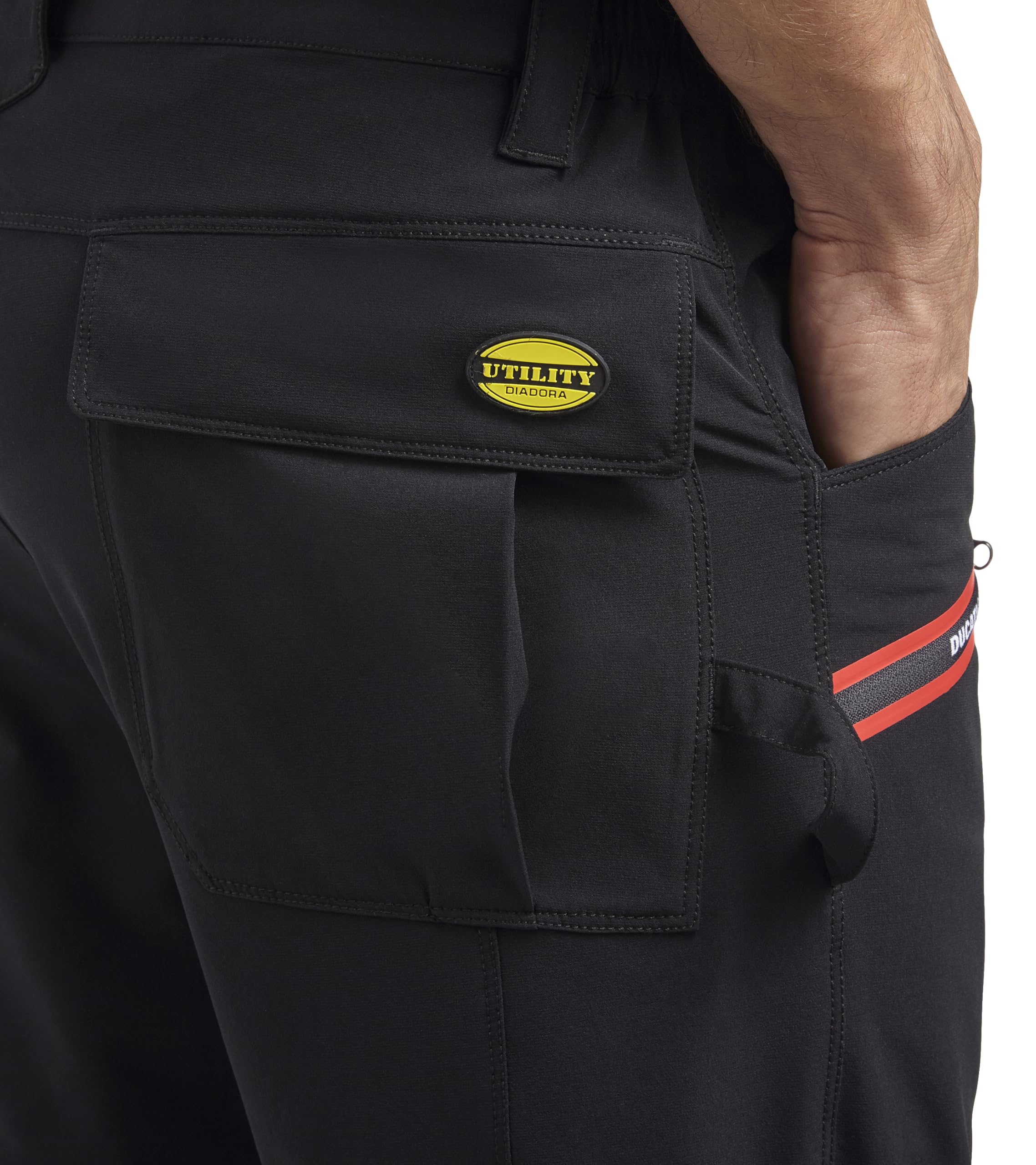 UTILITY DIADORA Bermuda Ducati Pantalon d'utilité Professionnelle Mixte
