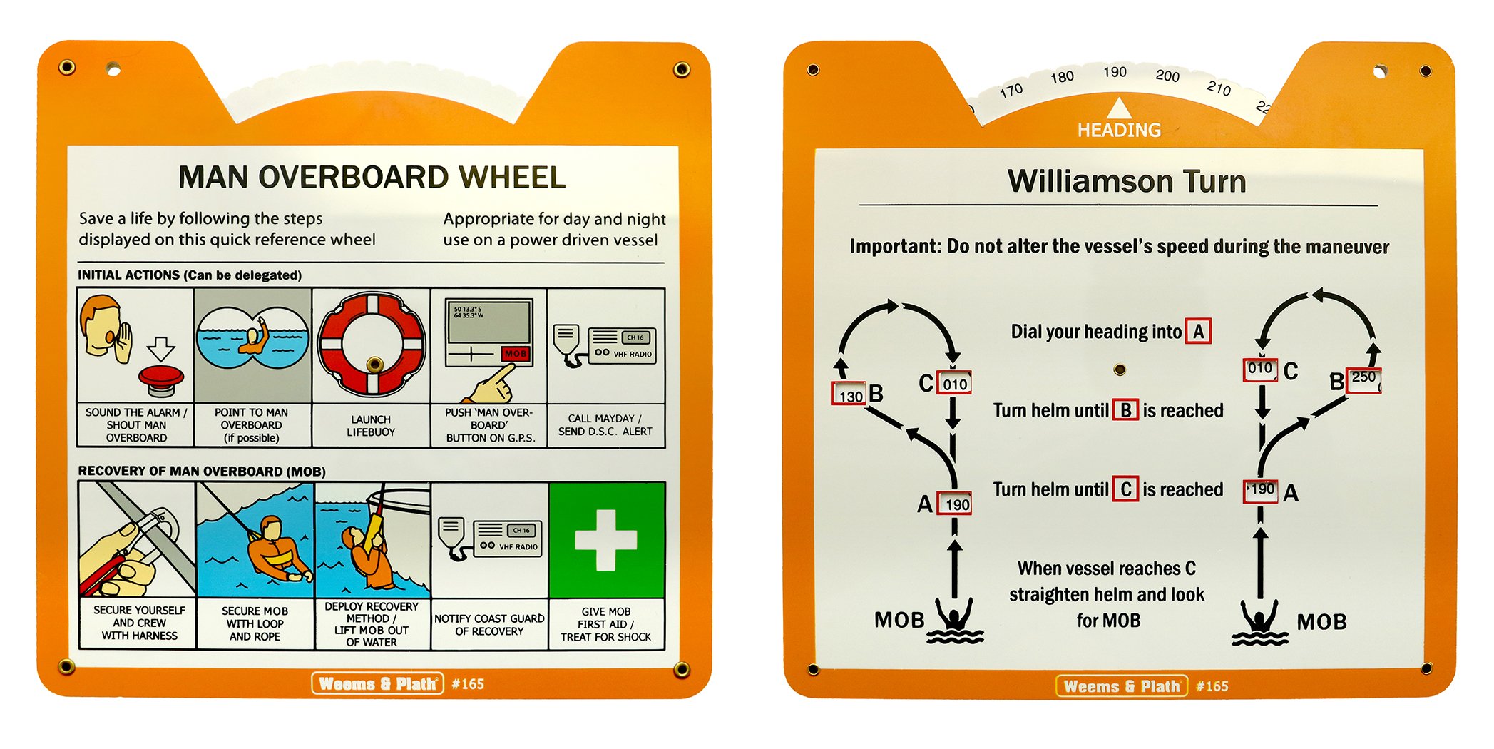 Weems & PlathMan Overboard Wheel - Quick Reference