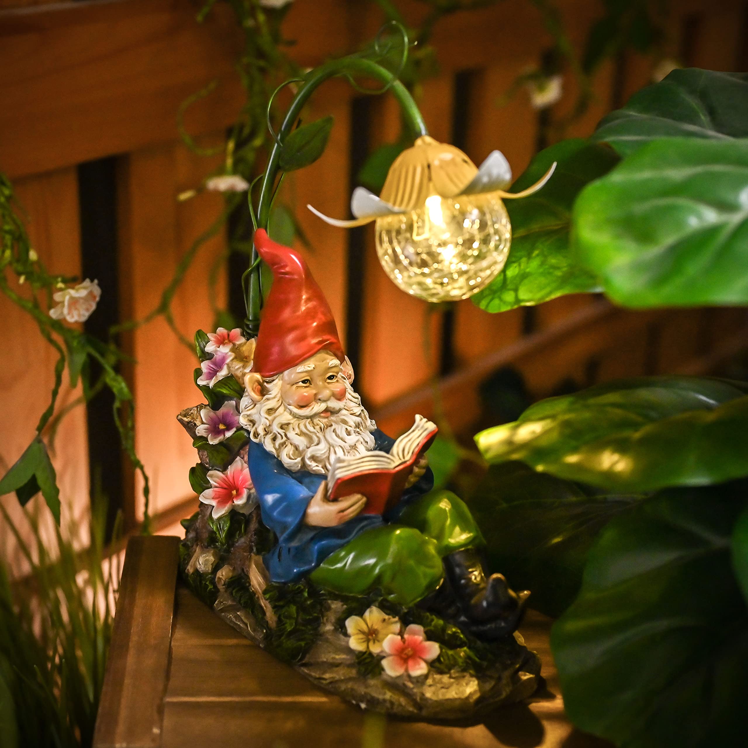 Amazon.co.jp: Valery Madelyn ソーラー置物 ガーデンオーナメント