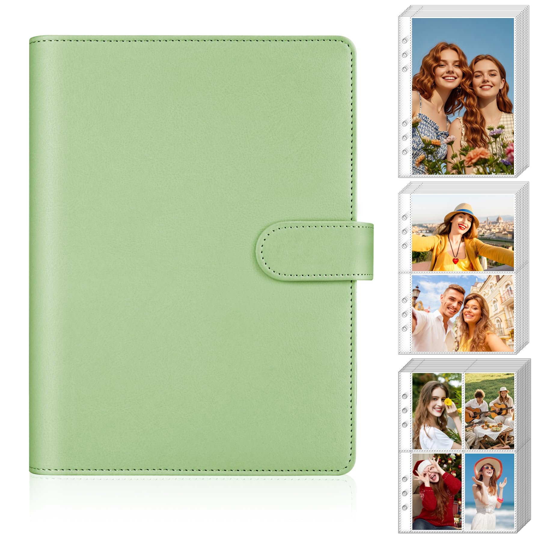 Antner A5 Binder Matcha Green