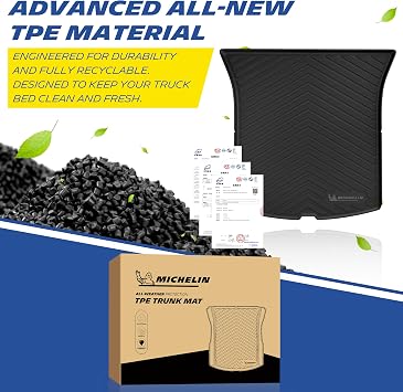 Michelin Vehicle Mat for 2025-2027 Tesla Model Y Juniper 5 Seat (1 Piece)
