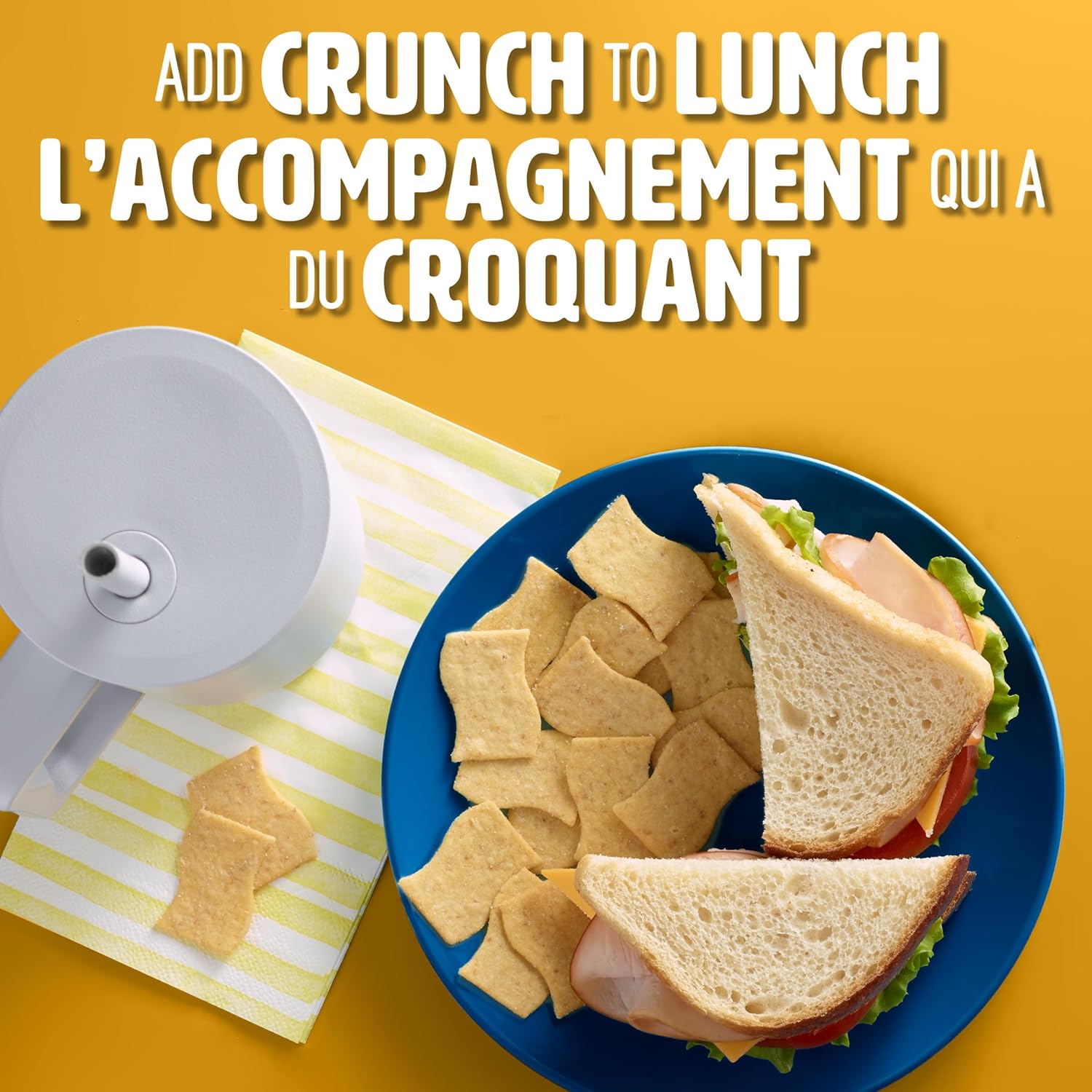 Christie Crispers, Salt & Vinegar Crackers, 145g/5.1 Ounce, (12 Pack), Imported from Canada}