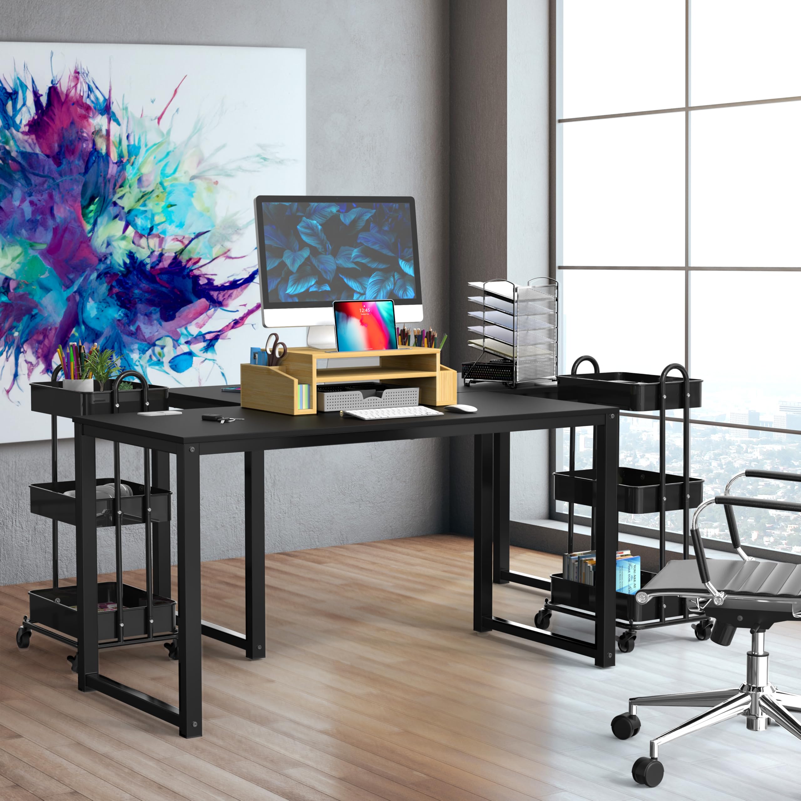 Amazon.com: SHW 48-Inch Commercial-Grade Office Computer Desk