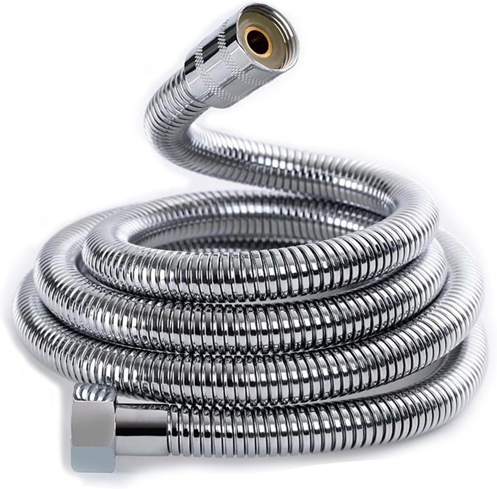 Notwoe Meter Duschschlauch,Rostfreier Stahl Brauseschlauch,mit