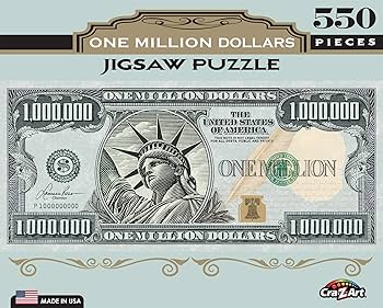 Amazon.co.jp: 100万ドル550ピースのジグソーパズル。