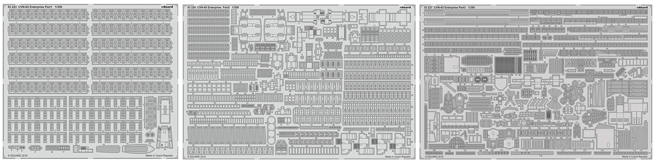 Eduard Big Ed Set 1:350 - Cvn-65 Enterprise Part I (Tam)