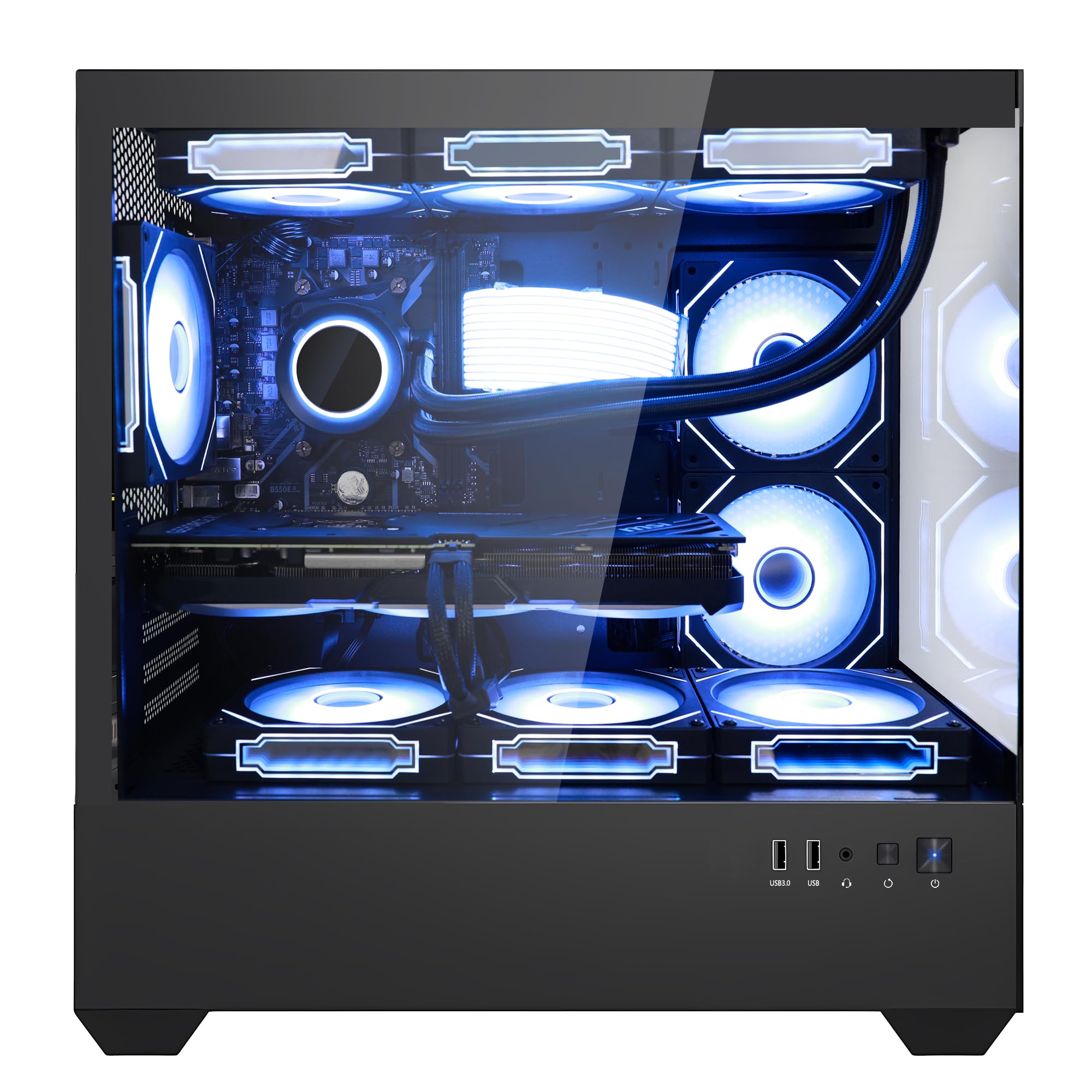 Amazon.co.jp: ゲーミングデスクトップパソコン - AMD Ryzen 5 5600X 6 