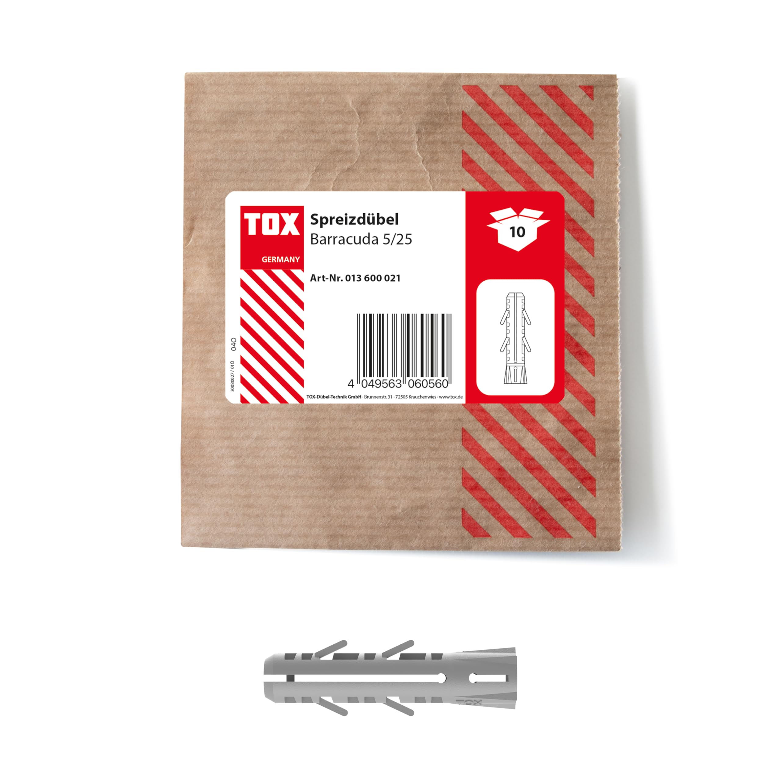 Tasselli Barracuda TOX 5x25 Mm - Per Calcestruzzo E Mattoni, Alta Tenuta, 10 Pezzi - Foto 10